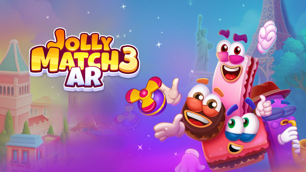 Jolly Match 3 AR: An Immersive Match-3 Adventure!
