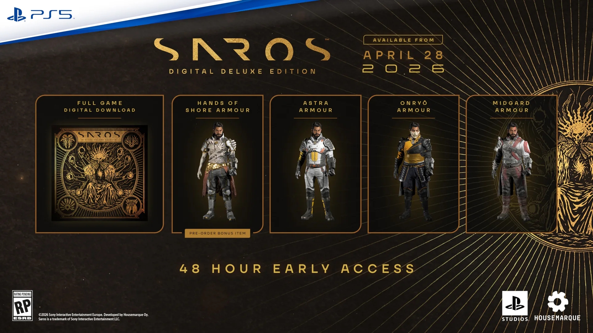 Saros - Digital Deluxe Edition content